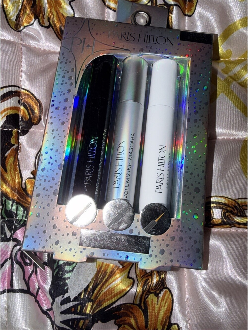 Paris Hilton 2-Piece Mascara and Lash Serum Lengthening Volumizing Gift Set